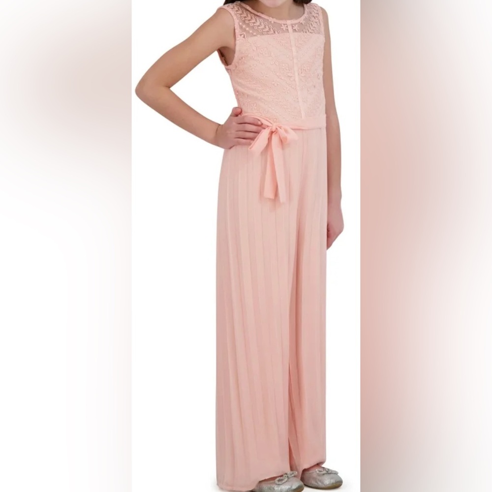 Kensie Girl Soft Pink/Peach One Piece Jumper 10/12